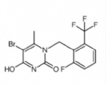 1-[2-Fluoro-6-(trifluoromethyl)benzyl]-6-methylpyrimidine-2,4(1H,3H)-dione
